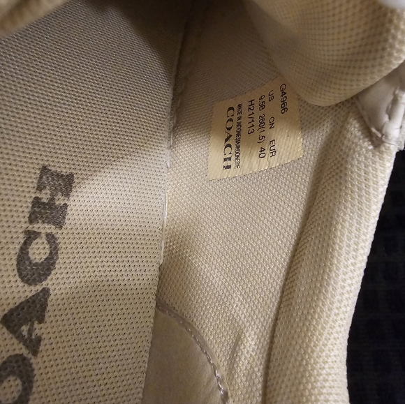 Coach chalk sneakers - Picture 3 of 6
